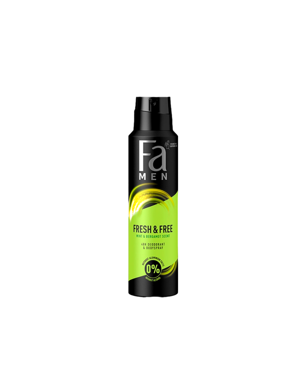 FA | BODY SPRAY 200ML (FRESHLY FREE MINT & BERGOMOT))