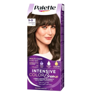 Schwarzkopf Palette Intensive Color Creme 5-0 Light Brown, 50 ml + 50 ml + 10 ml