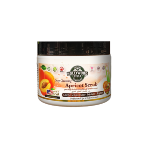 HOLLYWOOD STYLE | JAR 10 OZ APRICOT SCRUB