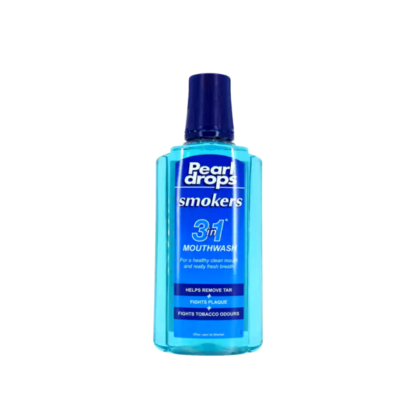 PEARL DROPS | SMOKERS MOUTHWASH (3 IN 1) 400ML
