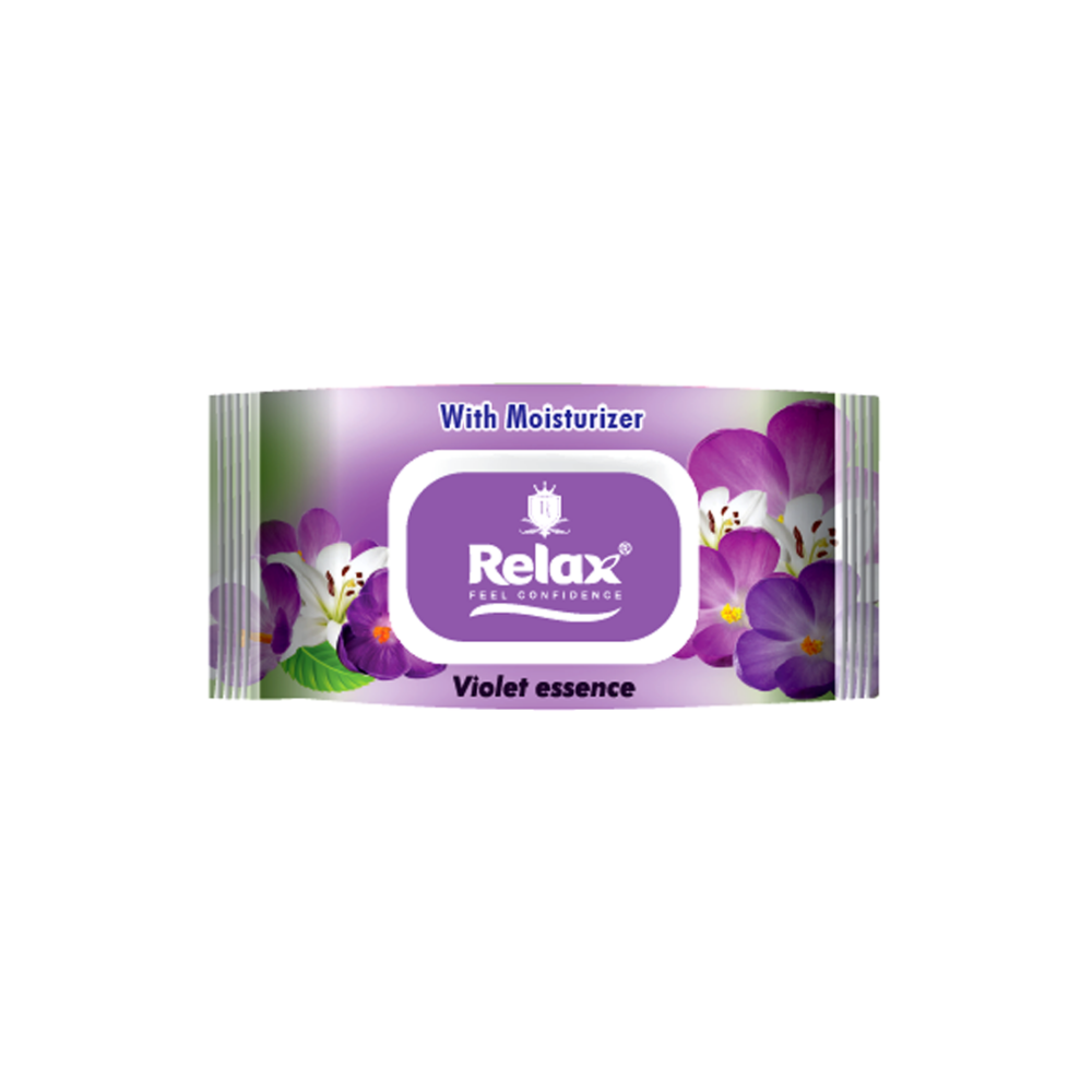 RELAX | WIPES 72S (VIOLET)