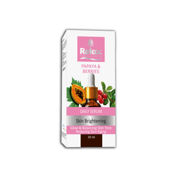 RELAX | FACE SERUM 30ML (PAPAYA & BERRIES)