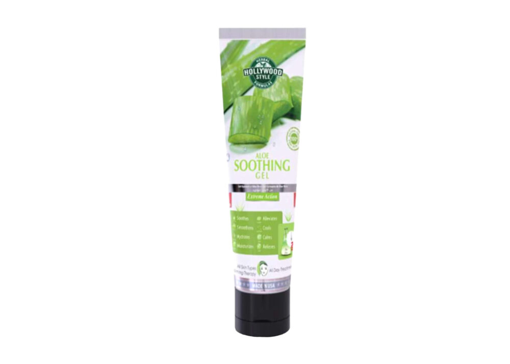 HOLLYWOOD STYLE | TUBE 100ML ORGANIC ALOE SOOTHING GEL