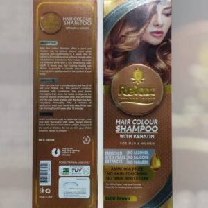 Relax Hair Color Shampoo LBrown