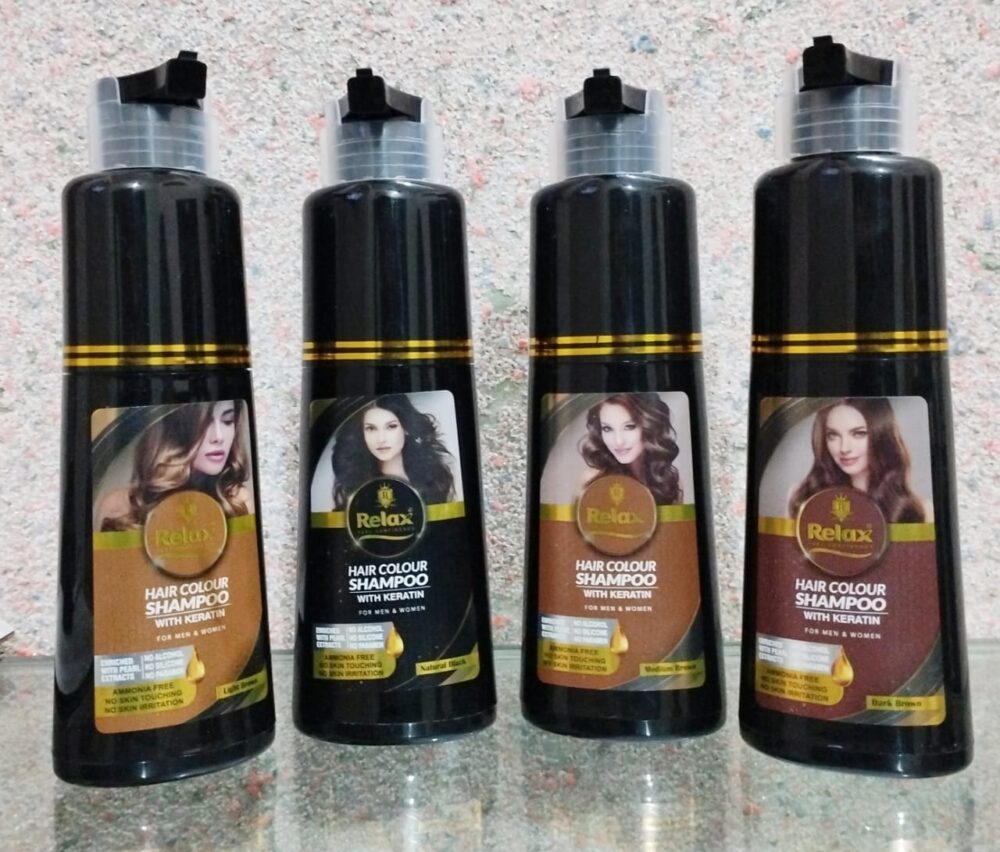 Relax Hair Color Shampoo MBrown - Image 3